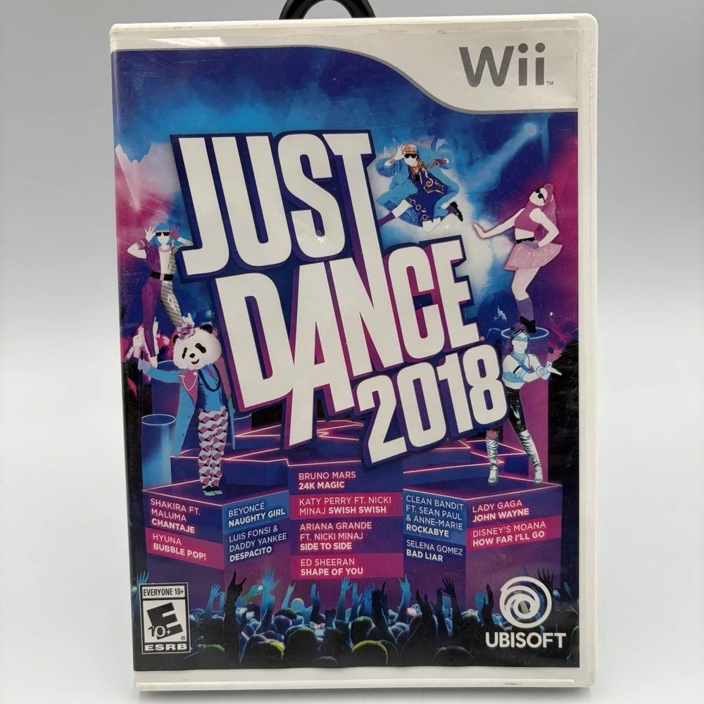 Just Dance 2018 (Nintendo Wii, 2017) Wii TESTED